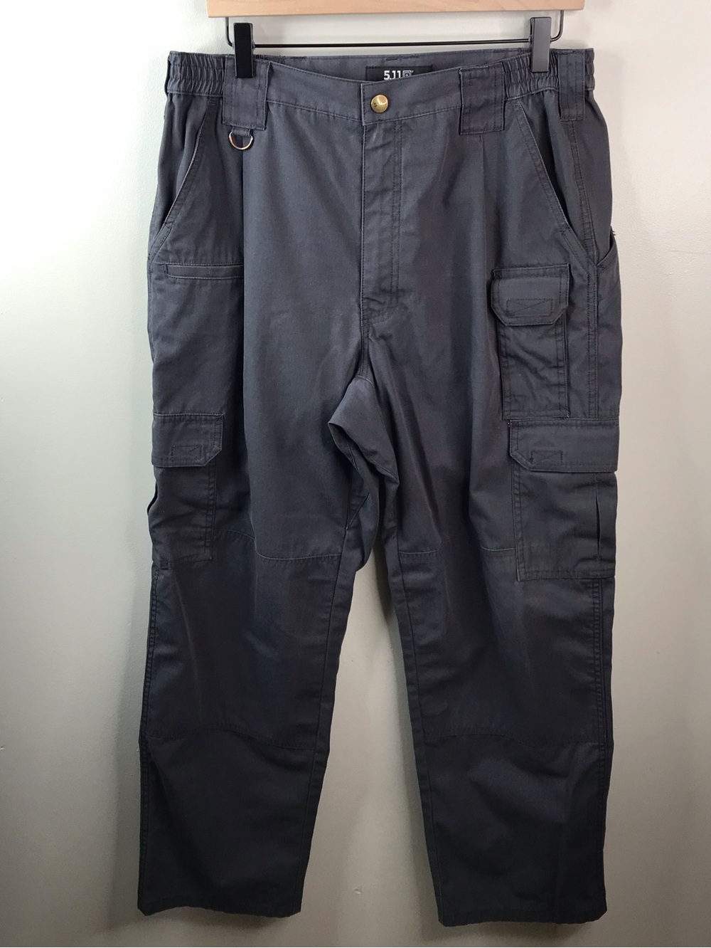 5.11 Tactical Men's Gray Cargo Tac Pro Pants Sz 34x30